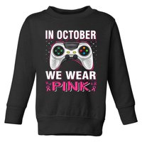 In October We Wea Gift Toddler Sweatshirt