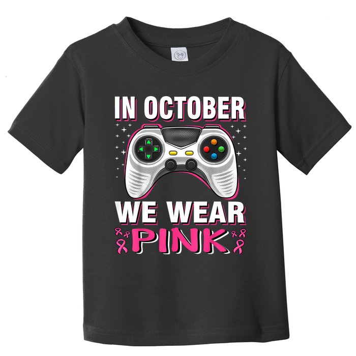 In October We Wea Gift Toddler T-Shirt