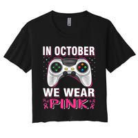 In October We Wea Gift Women's Crop Top Tee