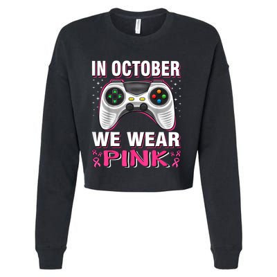 In October We Wea Gift Cropped Pullover Crew