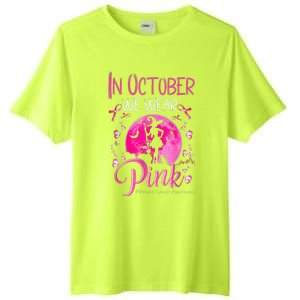 In October We Wear Pink Pumpkin Breast Cancer Awareness Cute Tall Fusion ChromaSoft Performance T-Shirt