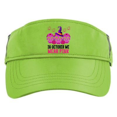 In October We Wear Pink Day Of The Dead Skulls Adult Drive Performance Visor