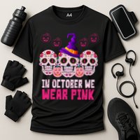 In October We Wear Pink Day Of The Dead Skulls Cooling Performance Crew T-Shirt