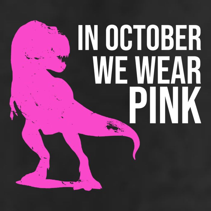 In October We Wear Pink Dinosaur T Rex 11oz C Handle Ceramic Mug