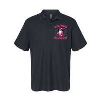 In October We Wear P.Ink Ghost Witch Breast Cancer Awareness Gift Softstyle Adult Sport Polo