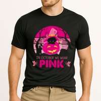 In October We Wear Pink Dinosaur Cat Witch Cooling Performance Crew T-Shirt
