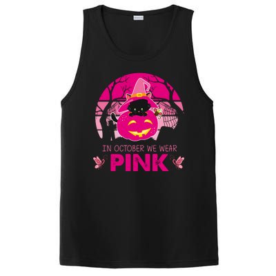 In October We Wear Pink Dinosaur Cat Witch PosiCharge Competitor Tank