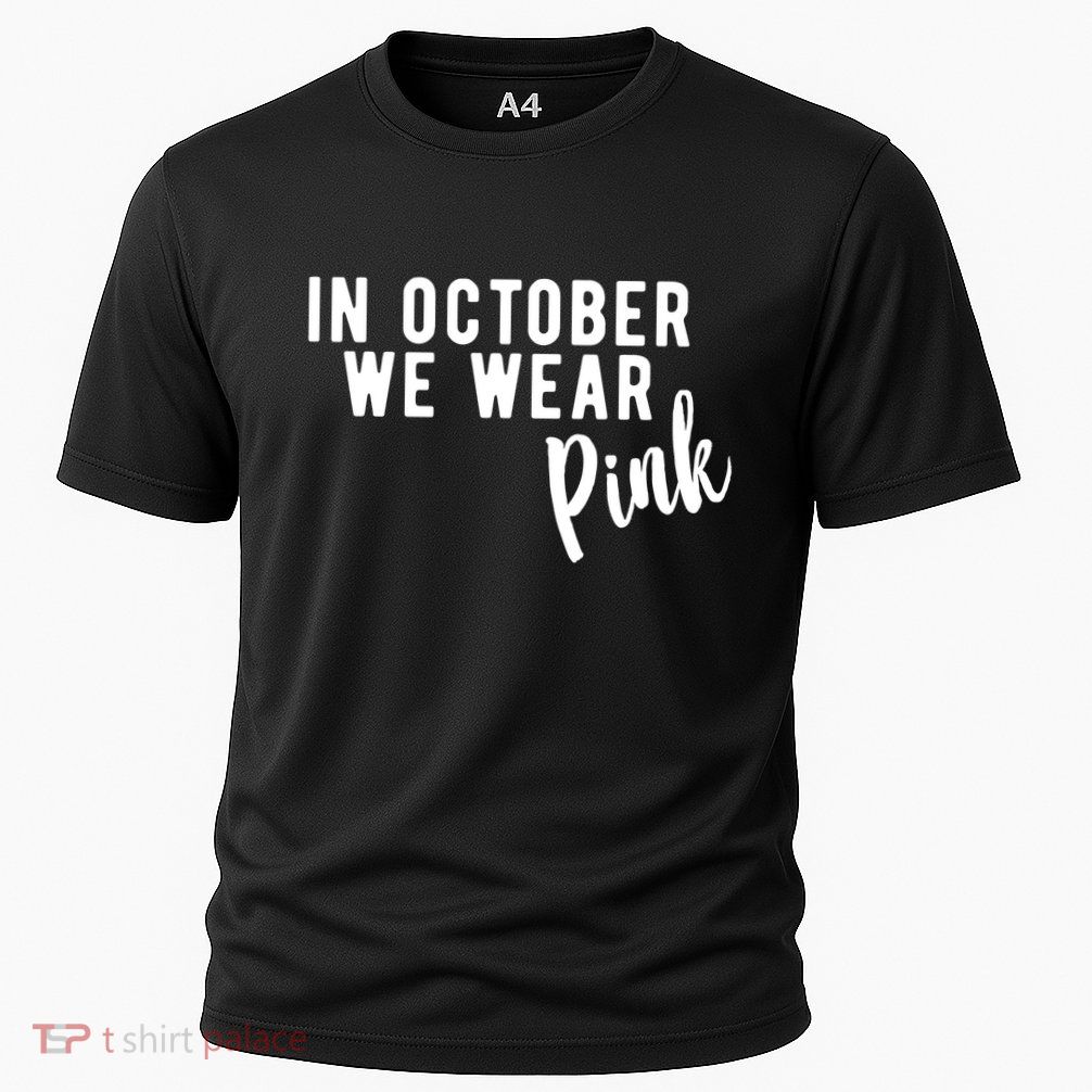 In October We Wear Pink Cooling Performance Crew T-Shirt