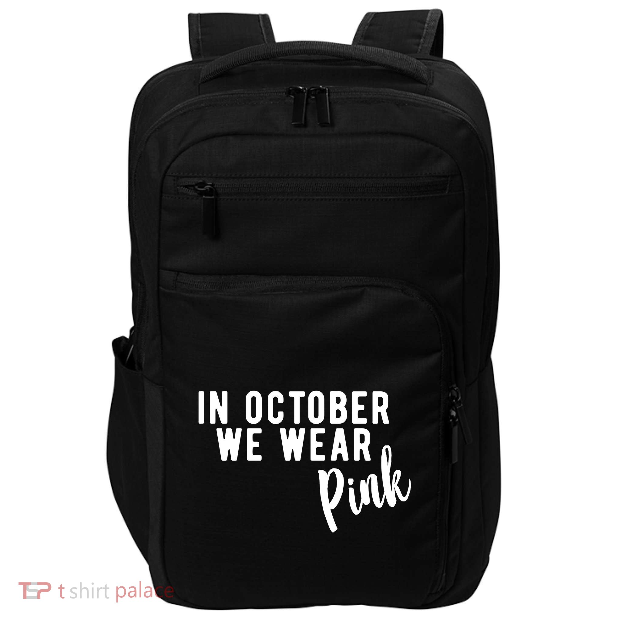 In October We Wear Pink Impact Tech Backpack