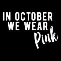 In October We Wear Pink Baby Bodysuit
