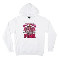 In October We Wear Pink Pumpkin Breast Cancer Awareness Hoodie