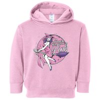 In October We Wear Pink Ribbon Witch Halloween Breast Cancer Toddler Hoodie