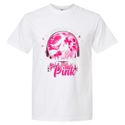 In October We Wear Pin.K Witch Breast Cancer Halloween Garment-Dyed Heavyweight T-Shirt