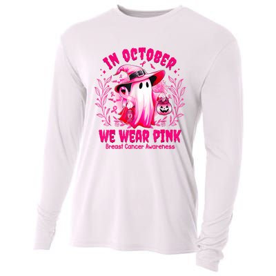 In October We Wear Halloween Cooling Performance Long Sleeve Crew