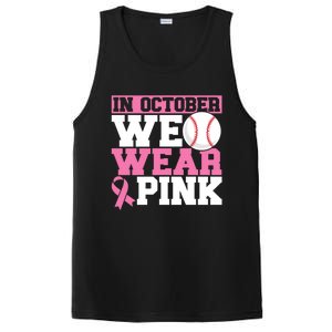 In October We Wear Pink Breast Cancer Support Gift PosiCharge Competitor Tank