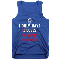 I Only Want Puzzle Cube Funny Speed Cubing Math Gift Tank Top