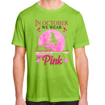 In October We Wear Pink Halloween Breast Cancer Adult ChromaSoft Performance T-Shirt