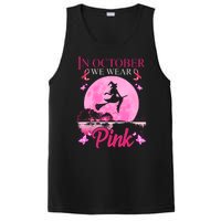 In October We Wear Pink Halloween Breast Cancer PosiCharge Competitor Tank