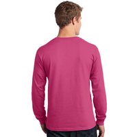 In October We Wear Pink Breast Cancer Witch Halloween Long Sleeve Shirt