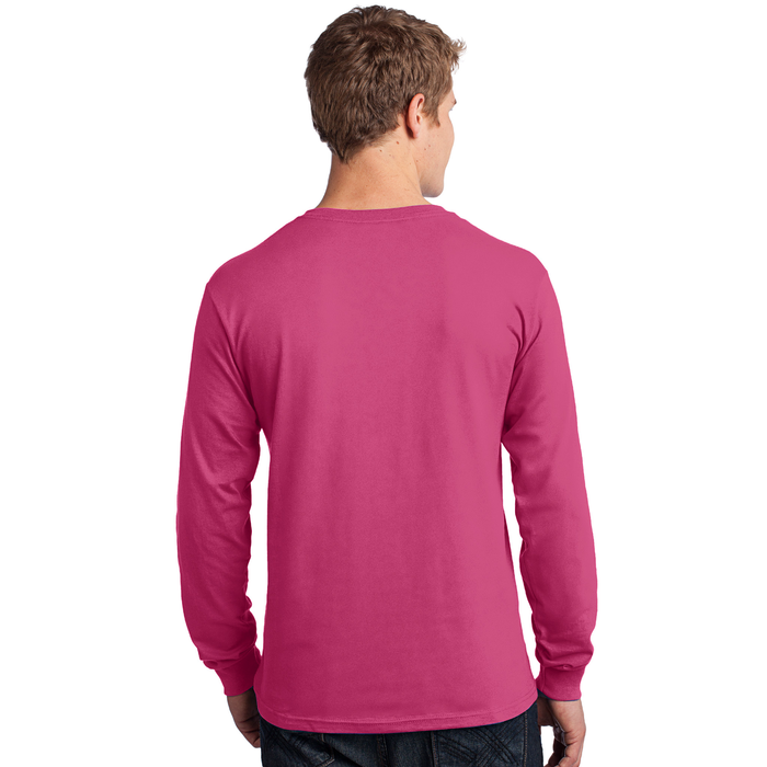 In October We Wear Pink Breast Cancer Witch Halloween Long Sleeve Shirt