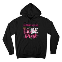 In October We Wear Love Postal Worker Breast Cancer Hoodie