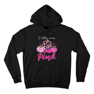 In October We Wear Pink Pumpkin Breast Cancer Awareness Hoodie