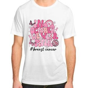 In October We Wear Retro Breast Cancer Awareness Adult ChromaSoft Performance T-Shirt