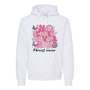 In October We Wear Retro Breast Cancer Awareness Premium Hoodie