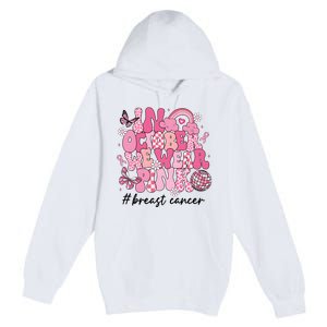 In October We Wear Retro Breast Cancer Awareness Premium Pullover Hoodie