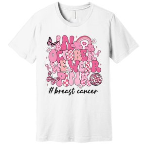 In October We Wear Retro Breast Cancer Awareness Premium T-Shirt