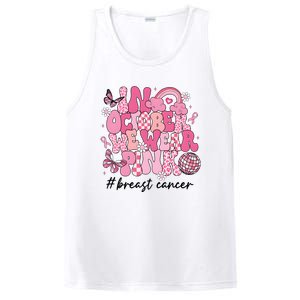 In October We Wear Retro Breast Cancer Awareness PosiCharge Competitor Tank