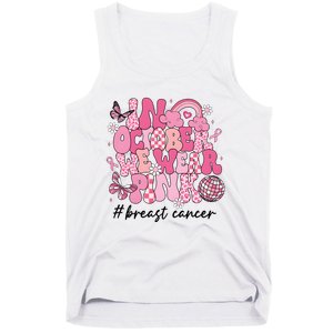 In October We Wear Retro Breast Cancer Awareness Tank Top