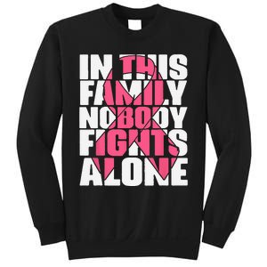 IN OCTOBER WE WEAR PINK Ribbon Leopard Pumpkin Breast Cancer Sweatshirt