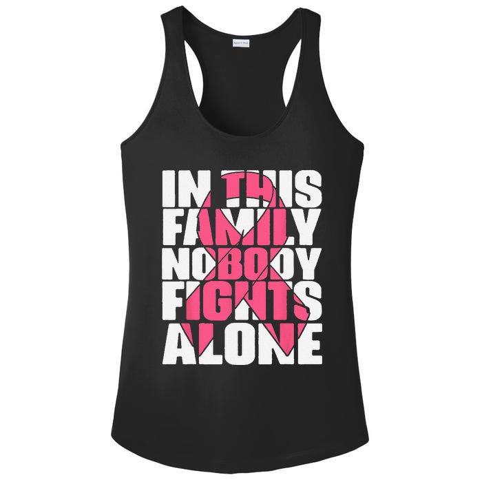 IN OCTOBER WE WEAR PINK Ribbon Leopard Pumpkin Breast Cancer Ladies PosiCharge Competitor Racerback Tank