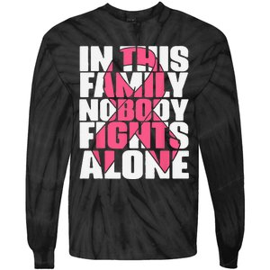 IN OCTOBER WE WEAR PINK Ribbon Leopard Pumpkin Breast Cancer Tie-Dye Long Sleeve Shirt