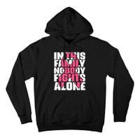 IN OCTOBER WE WEAR PINK Ribbon Leopard Pumpkin Breast Cancer Tall Hoodie