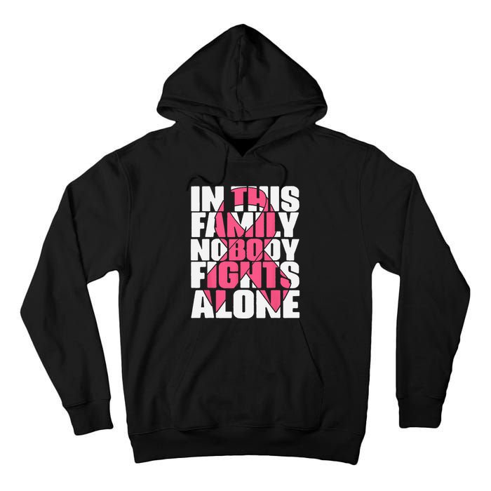 IN OCTOBER WE WEAR PINK Ribbon Leopard Pumpkin Breast Cancer Tall Hoodie