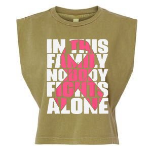 IN OCTOBER WE WEAR PINK Ribbon Leopard Pumpkin Breast Cancer Garment-Dyed Women's Muscle Tee