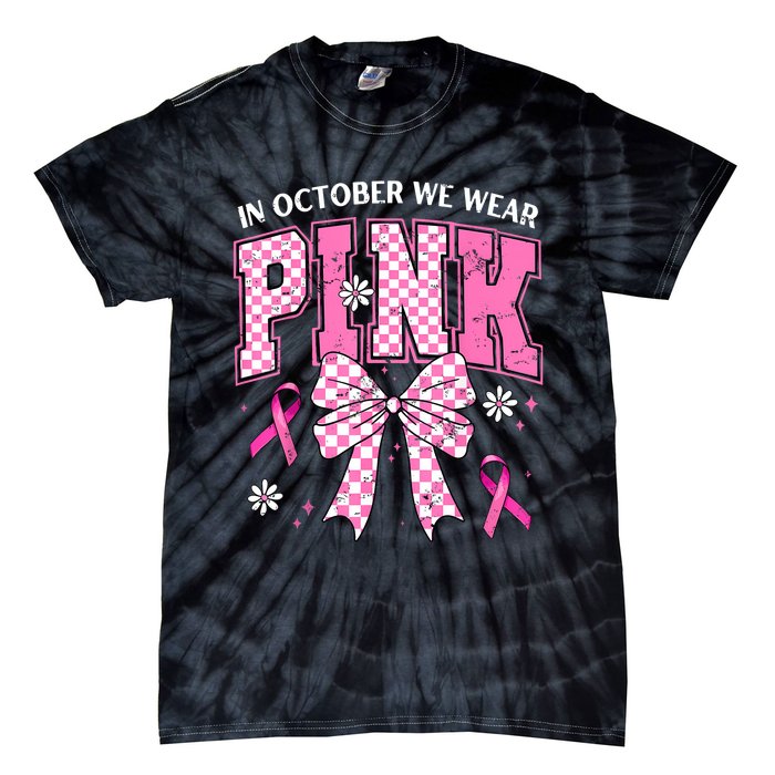 In October We Wear Gilr Retro Tie-Dye T-Shirt