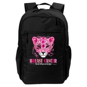 In October We Wear Pink Cute Little Lion Breast Cancer Daily Commute Backpack