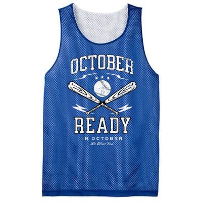 In October We Wear Red October Philadelphia Baseball Mesh Reversible Basketball Jersey Tank