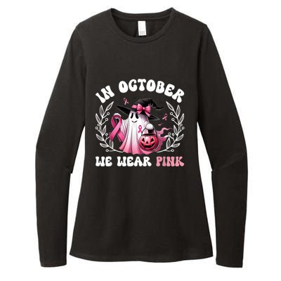 In October We Wear Gift Womens CVC Long Sleeve Shirt