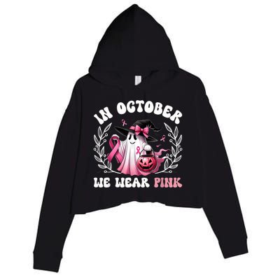 In October We Wear Gift Crop Fleece Hoodie