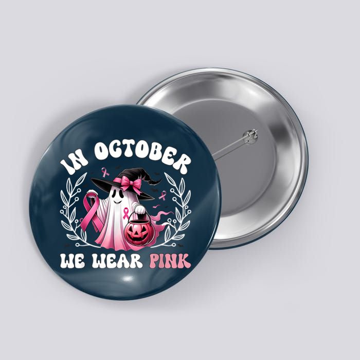 In October We Wear Gift Button