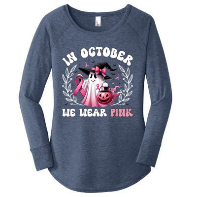 In October We Wear Gift Women's Perfect Tri Tunic Long Sleeve Shirt