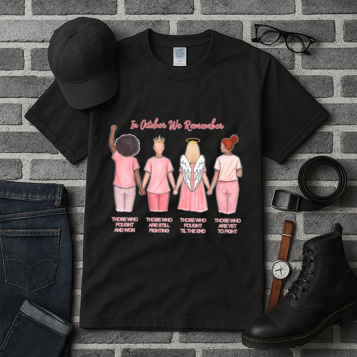 In October We Remember Those Who Fought And Won Tall T-Shirt