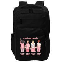 In October We Remember Those Who Fought And Won Impact Tech Backpack