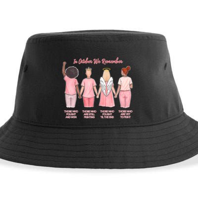 In October We Remember Those Who Fought And Won Sustainable Bucket Hat