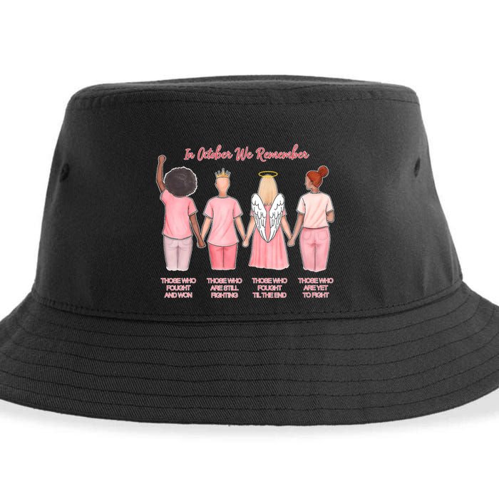 In October We Remember Those Who Fought And Won Sustainable Bucket Hat