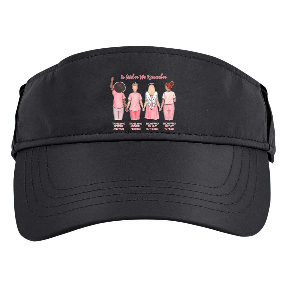 In October We Remember Those Who Fought And Won Adult Drive Performance Visor